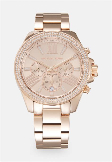 michael kors klocka dam rose guld|Rose Gold.